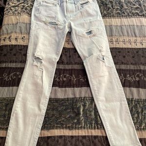 Pacsun light washed ripped jeans 30x30